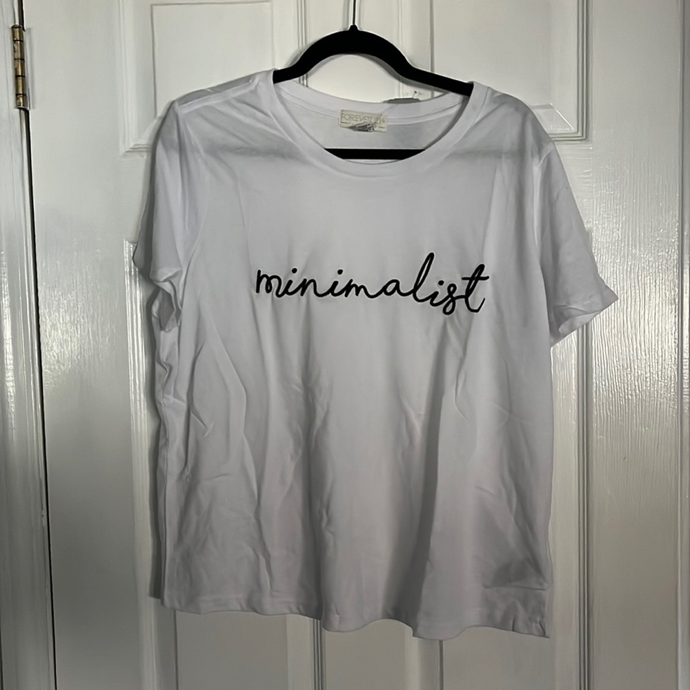 Forever 21 white tee